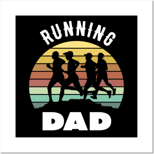 running dad..fathers gift Posters and Art